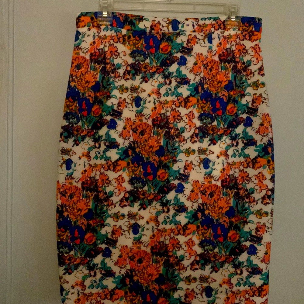 Floral Bridgette Neoprene Pencil Skirt - Plenty by Tracy Reese